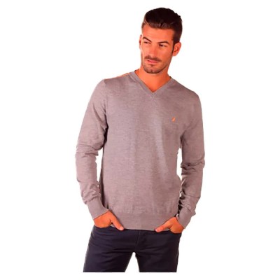 блуза,мъжки,пуловери,nautica,n33amsw04000,v,neck,sweater,grey,(grey)