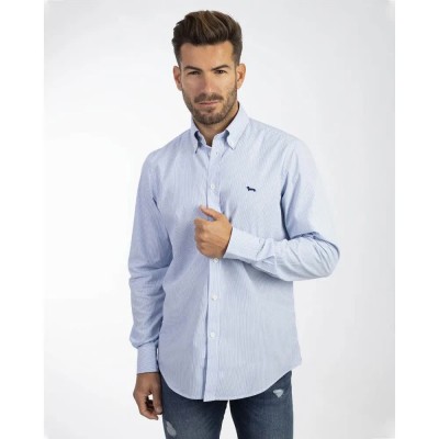 риза,с,дълъг,ръкав,мъжки,ризи,harmont,&,blaine,crk012012044b,long,sleeve,shirt,blue,(blue)
