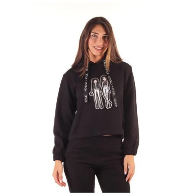 суичър,дамски,блузи,kendall,&,kylie,kkw341603,hoodie,black,(black)