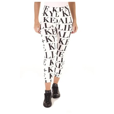 клин,дамски,клинове,дамски,чорапогащи,и,клинове,kendall,&,kylie,kkw341711,leggings,white,(white,black)