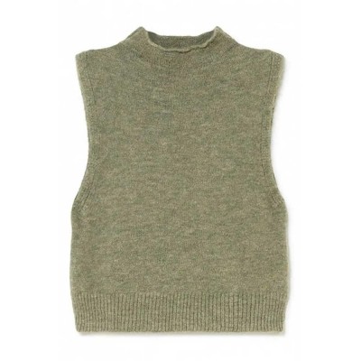 потник,дамски,пуловери,дамски,плетени,дрехи,mus&bombon,jaspe,knitted,vest,green