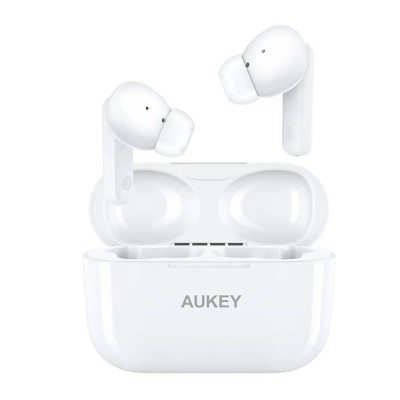 слушалки,слушалки,aukey,ep,m1nc,wireless,earphones,white