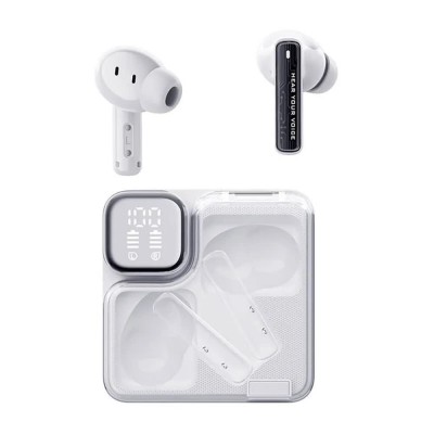 слушалки,слушалки,qcy,melobuds,neo,t31,wireless,earphones,white