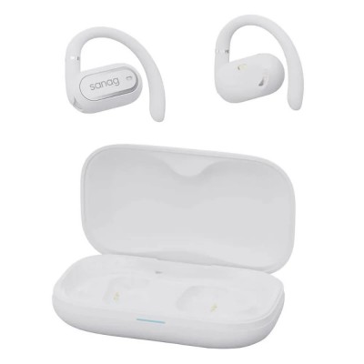 слушалки,слушалки,sanag,ows,g36s,wireless,earphones,white
