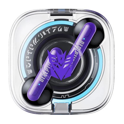 слушалки,слушалки,transformers,tf,t03,wireless,earphones,purple,(purple)