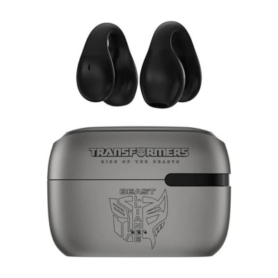 слушалки,слушалки,transformers,tf,t05,wireless,earphones,silver,(gray)