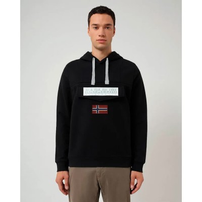 суичър,мъжки,пуловери,napapijri,np0a4ena1601,hoodie,black