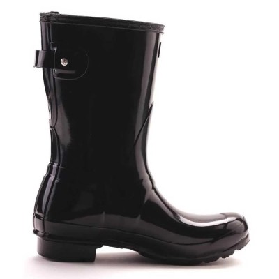 обувки,дамски,боти,дамски,високи,обувки,за,ходене,hunter,back,adjustable,short,gloss,rain,boots,black