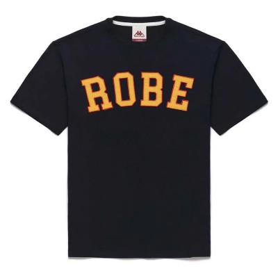тениска,мъжки,тениски,kappa,621224w,short,sleeve,t,shirt,navy,blue,yellow,(black)