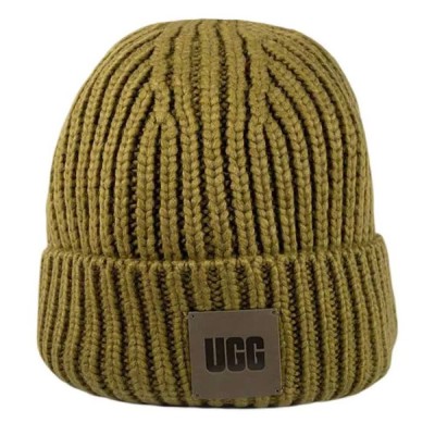 шапка,всички,шапки,ugg,20989,beanie,green,(mustard)