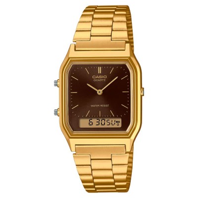 часовник,часовници,casio,aq,230ga,5amqyes,watch,golden