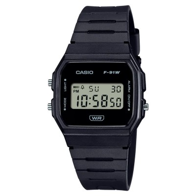 часовник,часовници,casio,f,91wb,1aef,watch,black,(blue)