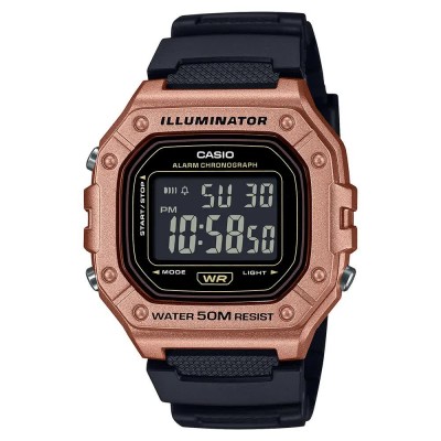 часовник,часовници,casio,w,218hm,5bvef,watch,golden,(cooper)