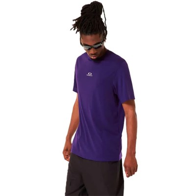 тениска,мъжки,тениски,oakley,bark,new,short,sleeve,t,shirt,deep,amethyst,(purple)