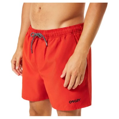 бански,гащета,мъжки,бански,костюми,oakley,beach,volley,16´´,swimming,shorts,red,(flame,red)