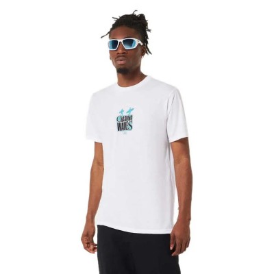 тениска,мъжки,тениски,oakley,crashing,wave,surf,short,sleeve,t,shirt,white,(white)