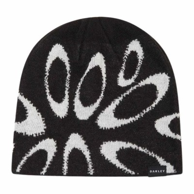шапка,всички,шапки,oakley,ellipse,graphic,beanie,black,white