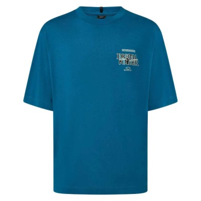 тениска,мъжки,тениски,oakley,futurescape,powder,short,sleeve,t,shirt,blue,(new,balsam)