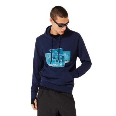 суичър,мъжки,пуловери,oakley,mountain,camo,hoodie,blue,(abyss)