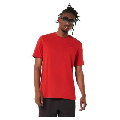 тениска,мъжки,тениски,oakley,relax,2.0,short,sleeve,t,shirt,flame,red,(red)
