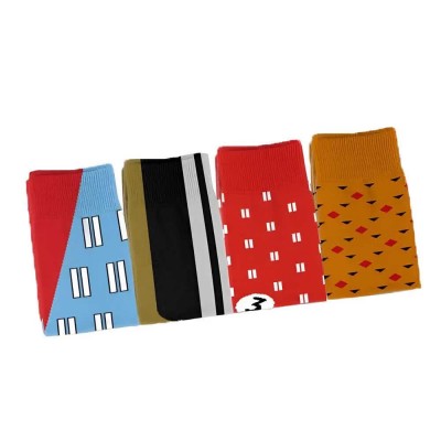 чорапи,мъжки,чорапи,heel,tread,le,mans,66,socks,4,pairs,multicolor