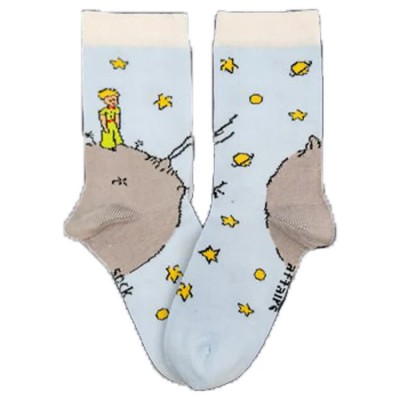 чорапи,дамски,чорапи,sock,affairs,little,prince,asteroid,socks,blue