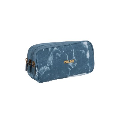 канцеларски,принадлежности,milan,3,zip,lava,series,pencil,case,blue
