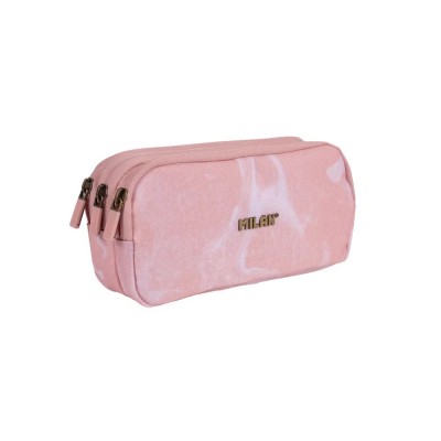 канцеларски,принадлежности,milan,3,zip,lava,series,pencil,case,pink