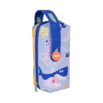 канцеларски,принадлежности,milan,kit,4,filled,pencil,cases,odyssey,special,series,pencil,case,blue