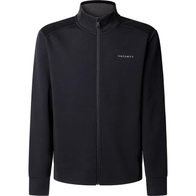 блуза,мъжки,пуловери,hackett,b&t,city,track,plus,size,full,zip,sweatshirt,black