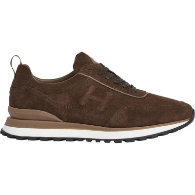 маратонки,мъжки,маратонки,дамски,маратонки,hackett,chad,soft,trainers,brown,(bark,brown)