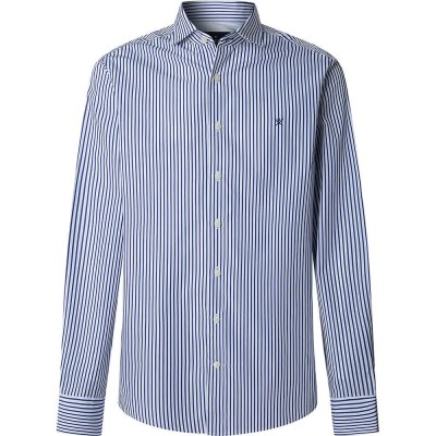риза,с,дълъг,ръкав,мъжки,ризи,hackett,city,bengal,stripe,long,sleeve,shirt,blue,print,(blue)