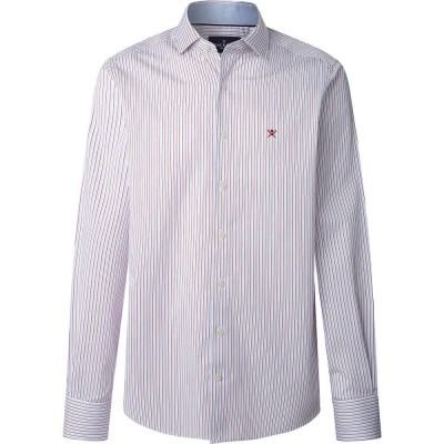 риза,с,дълъг,ръкав,мъжки,ризи,hackett,city,twill,twin,long,sleeve,shirt,red,(white)