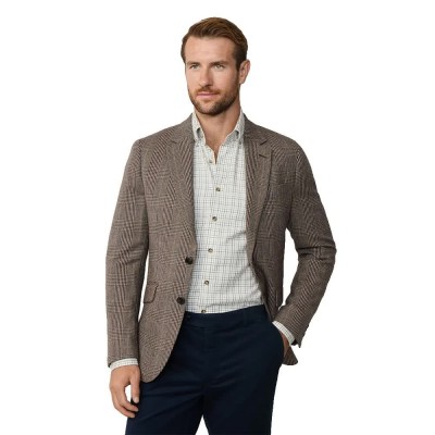 яке,мъжки,якета,hackett,country,check,cc,jacket,brown