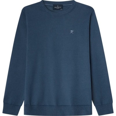 блуза,детски,блузи,hackett,ess,logo,sweatshirt,blue,(dark,denim,blue)