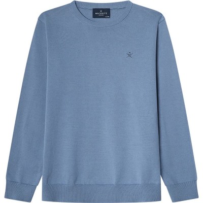 блуза,детски,блузи,hackett,ess,logo,sweatshirt,blue,(chambray,blue)
