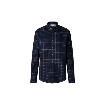 риза,с,дълъг,ръкав,мъжки,ризи,hackett,flan,tattersall,long,sleeve,shirt,blue,(navy)