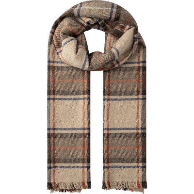 шал,ръкавици,шапки,и,шалове,hackett,frisby,check,scarf,walnut,brown,(brown)
