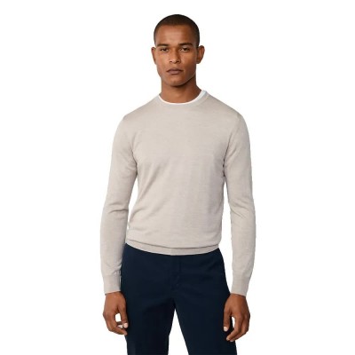блуза,мъжки,пуловери,hackett,gmd,merino,silk,sweater,beige,(stone,beige)