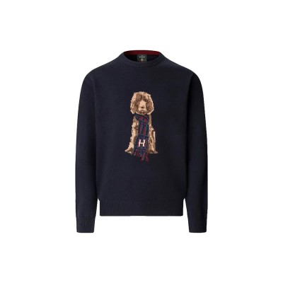 блуза,мъжки,пуловери,hackett,harry,sweater,blue,(midnight,blue)