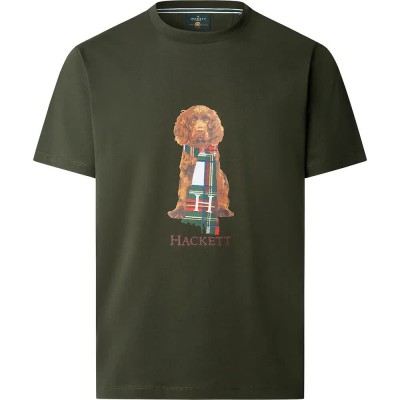 тениска,мъжки,тениски,hackett,heritage,harry,short,sleeve,t,shirt,hunter,green,(green)