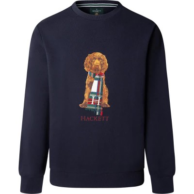 блуза,мъжки,пуловери,hackett,heritage,harry,sweatshirt,midnight,blue,(blue)