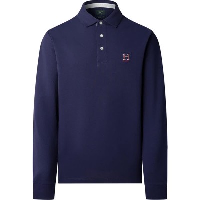 мъжки,блузи,с,яка,hackett,heritage,long,sleeve,polo,blue,(ink,blue)