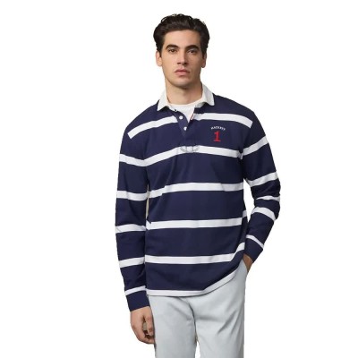 мъжки,блузи,с,яка,hackett,heritage,nbr,rugby,long,sleeve,polo,blue,(ink,blue)