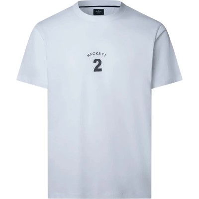 тениска,мъжки,тениски,hackett,heritage,nbr,short,sleeve,t,shirt,optic,white,(white)
