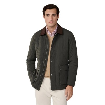 яке,мъжки,якета,hackett,hm4000067,padded,jacket,green,(deep,green)