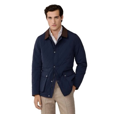 яке,мъжки,якета,hackett,hm4000067,padded,jacket,blue,(midnight,blue)