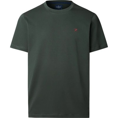 тениска,мъжки,тениски,hackett,hm5000039,short,sleeve,t,shirt,forest,night,green,(green)