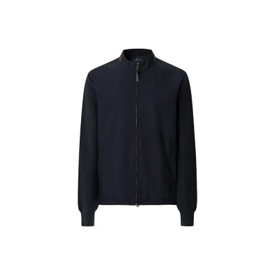 блуза,мъжки,пуловери,hackett,hm7000055,full,zip,sweater,blue,(midnight,blue)