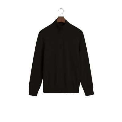 блуза,мъжки,пуловери,hackett,hm7000144,half,zip,sweater,black,(black)